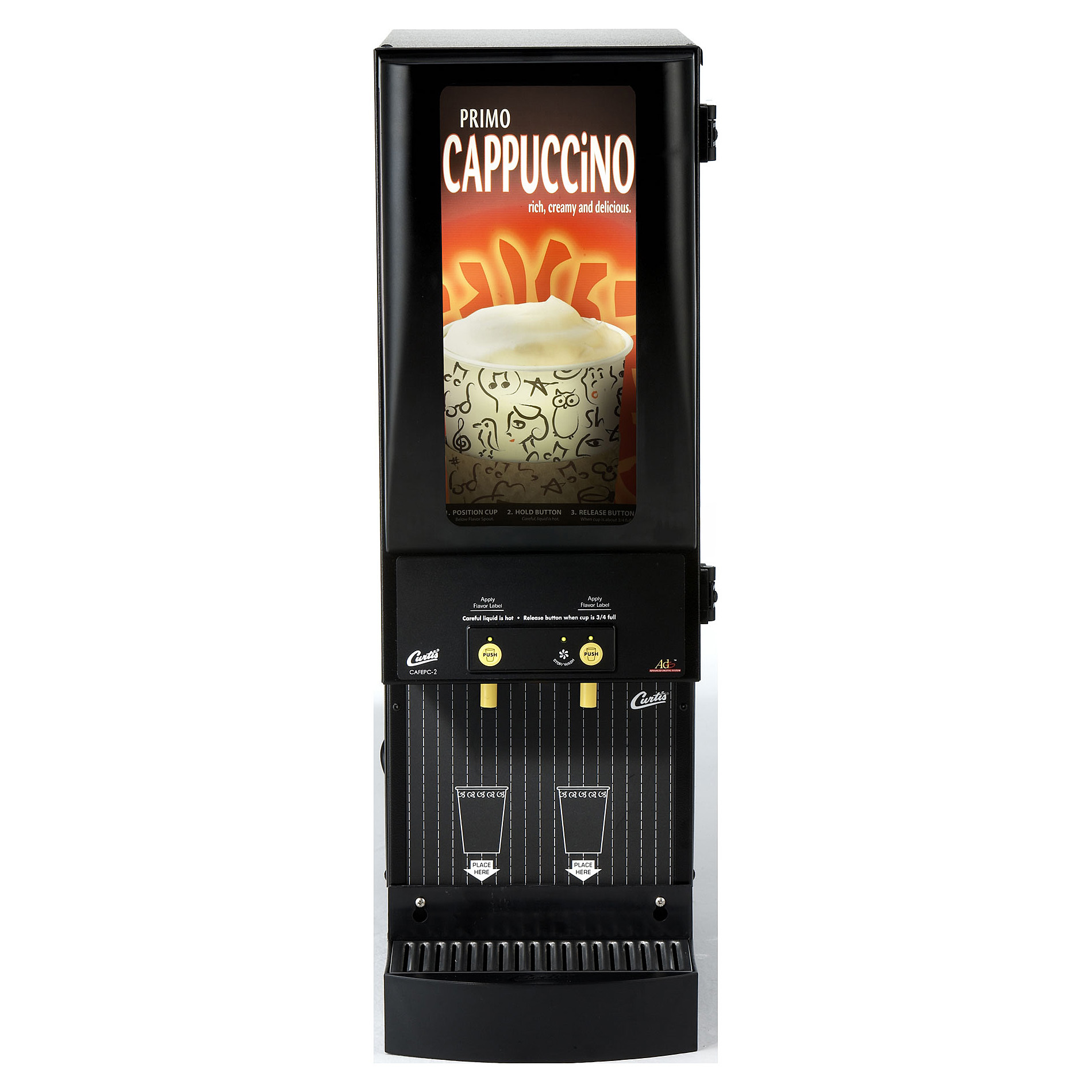 (image for) Wilbur Curtis CAFEPC2CL10000 Two Flavor Cappuccino Dispenser